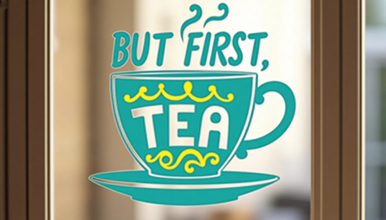 Cafe Sticker 